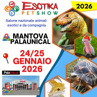 ESOTIKA MANTOVA 2026 SALTAFILA 24 - 25 GENNAIO