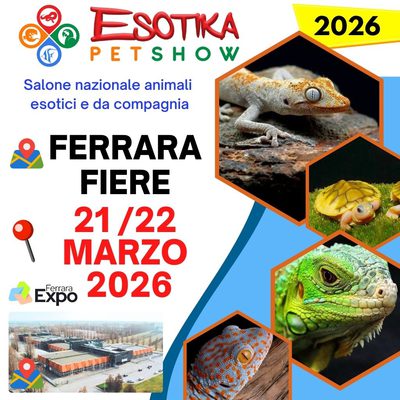 ESOTIKA FERRARA 2026 SALTAFILA 21 -22  MARZO
